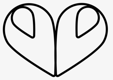 Heart Made With Petals - Heart, HD Png Download, Transparent PNG