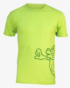 Ghostbusters Slimer Running Shirt - Active Shirt, HD Png Download, Transparent PNG