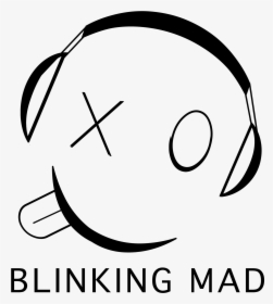 Blinking Mad - Line Art, HD Png Download, Transparent PNG