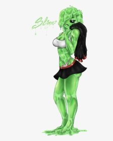 Minecraft Sexy Slime Girl, HD Png Download, Transparent PNG