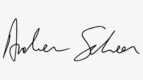 Signature Of Andrew Scheer - Calligraphy, HD Png Download, Transparent PNG