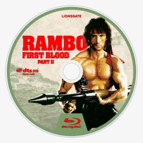 Rambo Png - Rambo First Blood Part Ii Blu Ray, Transparent Png, Transparent PNG