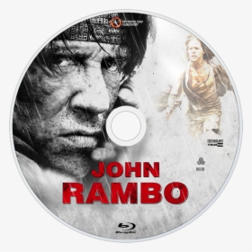 John Rambo Blu Ray Label, HD Png Download, Transparent PNG