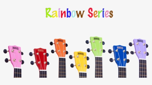 Mahalo Coloured Ukulele Rainbow Series Sieffs Music - Acoustic Guitar, HD Png Download, Transparent PNG