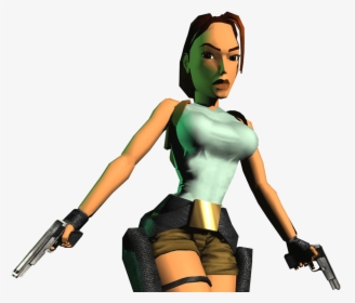 Lara Croft Close Up - Lara Croft Tomb Raider Game Original, HD Png Download, Transparent PNG