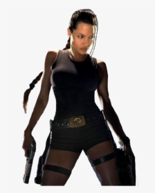 Tomb Raider Lara Croft Png Transparent Image - Angelina Jolie Lara Croft Costume, Png Download, Transparent PNG