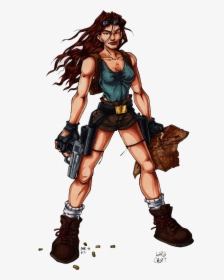 Lara Croft Png Transparent Background - Tomb Raider 2 Lara Croft, Png Download, Transparent PNG