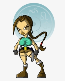 Lara Croft Png Free Image Download - Cartoon Lara Croft, Transparent Png, Transparent PNG