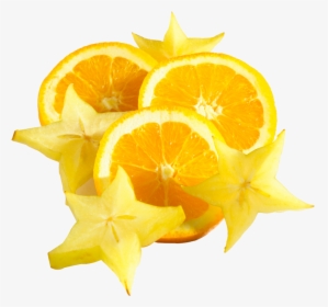 #mq #orange #slice #sliced #starfruit #yellow - Starfruit, HD Png Download, Transparent PNG