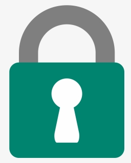 Cascade Protection Shackle Keyhole - Padlock W Center Keyhole, HD Png Download, Transparent PNG