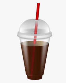 Cup Clipart Straw - Drink Plastic Cup Png, Transparent Png, Transparent PNG