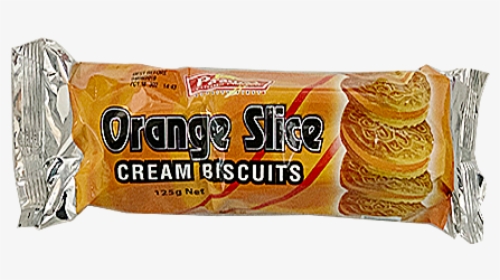 Orange Slice Cream Biscuits - Biscuit, HD Png Download, Transparent PNG