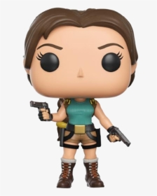 Funko Pop Lara Croft Tomb Raider Original Outfit Figure - Lara Croft Funko Pop, HD Png Download, Transparent PNG