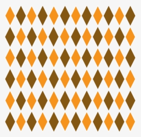 Clipart Brown Orange Retro Big Image Png - Orange And Brown Pattern, Transparent Png, Transparent PNG
