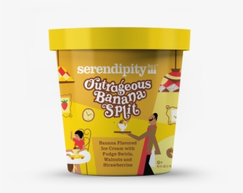 Serendipity Banana Split Ice Cream, HD Png Download, Transparent PNG