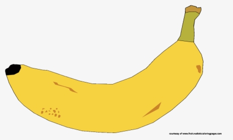 Transparent Clipart Of Banana - Kartun Pisang, HD Png Download, Transparent PNG