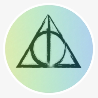 #deathly #hallows #deathlyhallows #harry #potter #harrypotter - Sketch Deathly Hallows Symbol, HD Png Download, Transparent PNG