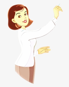 Thumb Illustration Human Behavior Pin-up Girl - Cartoon, HD Png Download, Transparent PNG