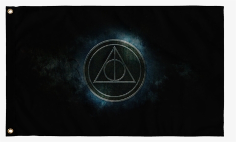 Deathly Hallows Wall Flag - Flag, HD Png Download, Transparent PNG