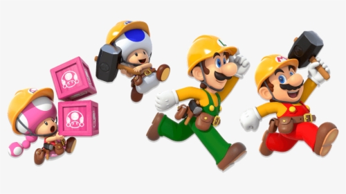 Mario Maker 2 Characters, HD Png Download, Transparent PNG
