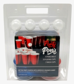 Party Pong Game Set - Pint Glass, HD Png Download, Transparent PNG