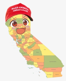 Transparent Make America Great Again Hat Png - Did California Became A State, Png Download, Transparent PNG