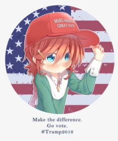 Make Aeri Greay Agan 0 0 Make The Difference - Make America Great Again Chan, HD Png Download, Transparent PNG