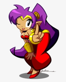Half-genie Hero Shantae - Shantae The Half Genie, HD Png Download, Transparent PNG