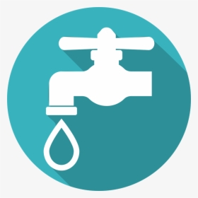 Water Faucet Icon At Tipton Municipal Utilities - Municipal Water Supply Png, Transparent Png, Transparent PNG