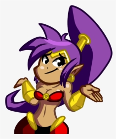 Half-genie Hero Shantae And The Pirate S Curse The - Shantae Face, HD Png Download, Transparent PNG