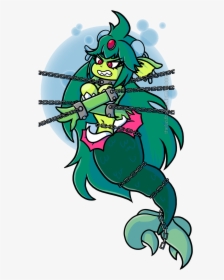 Giga Mermaid, From Shantae Half Genie Hero - Shantae Giga Mermaid Drawing, HD Png Download, Transparent PNG