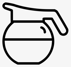 Transparent Jug Clipart - Water Black And White Png, Png Download, Transparent PNG