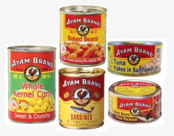 Donation Box Set 3b - Ayam Brand Canned Food, HD Png Download, Transparent PNG