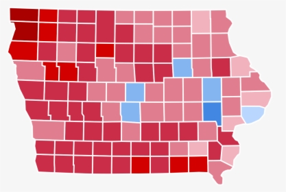 Iowa Counties 2016 Election, HD Png Download, Transparent PNG