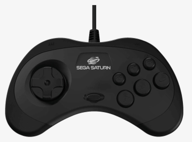 Want The Sega Genesis Controller Click Here For Black - Sega Saturn Controller, HD Png Download, Transparent PNG