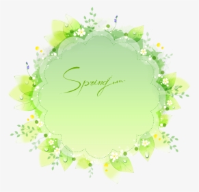 Decorative Leaf Download Png Image - Circle, Transparent Png, Transparent PNG