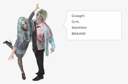 Zombie Quotes - Girl, HD Png Download, Transparent PNG