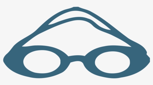 Swimming - Blue Swimming Goggles Clip Art, HD Png Download, Transparent PNG