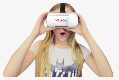 Girl Virtual Reality Png, Transparent Png, Transparent PNG