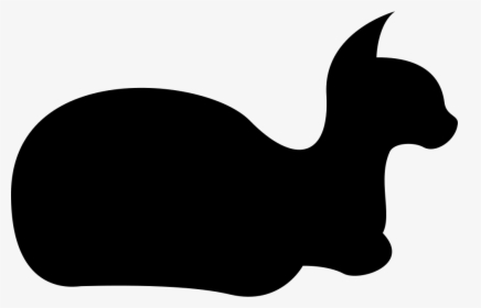 Cat Silhouette - Cat, HD Png Download, Transparent PNG