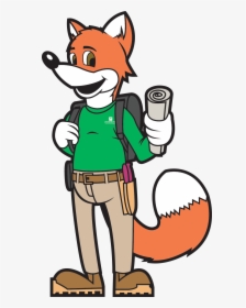 Pip The Fox - James River Ground Management, HD Png Download, Transparent PNG