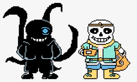 Horror Sans - Undertale Sans Pixel Art, HD Png Download - 940x840 (#839821)  - PinPng