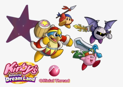 Kirby Return To Dreamland Meta Knight, HD Png Download, Transparent PNG