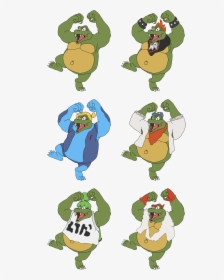King K Rool Without Crown, HD Png Download, Transparent PNG