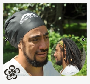 Clip Art Dreadlock Swim Cap Accessories, HD Png Download, Transparent PNG