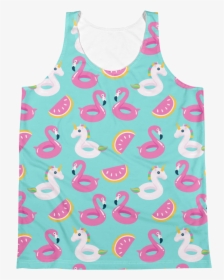 Pool Party Allover Tank Top Swish Embassy   Class - Cartoon, HD Png Download, Transparent PNG