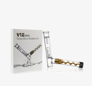 V12 Mini Twisty Blunt Bubbler Kit, HD Png Download, Transparent PNG