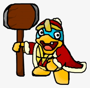 Cartoon King Dedede By Khorde On Clipart Library - Kirby And Meta Knight Gifs, HD Png Download, Transparent PNG