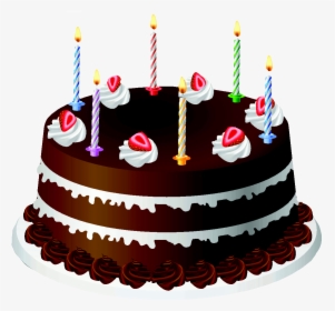 Download Hd Birthday Happy - Png Format Birthday Cake Png, Transparent Png, Transparent PNG