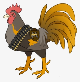 Designed A Chicken Character/logo For My Dad’s Playerunknown’s - Chicken Dinner Pubg Png, Transparent Png, Transparent PNG
